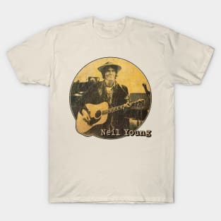 Neil Young Retro Vintage T-Shirt